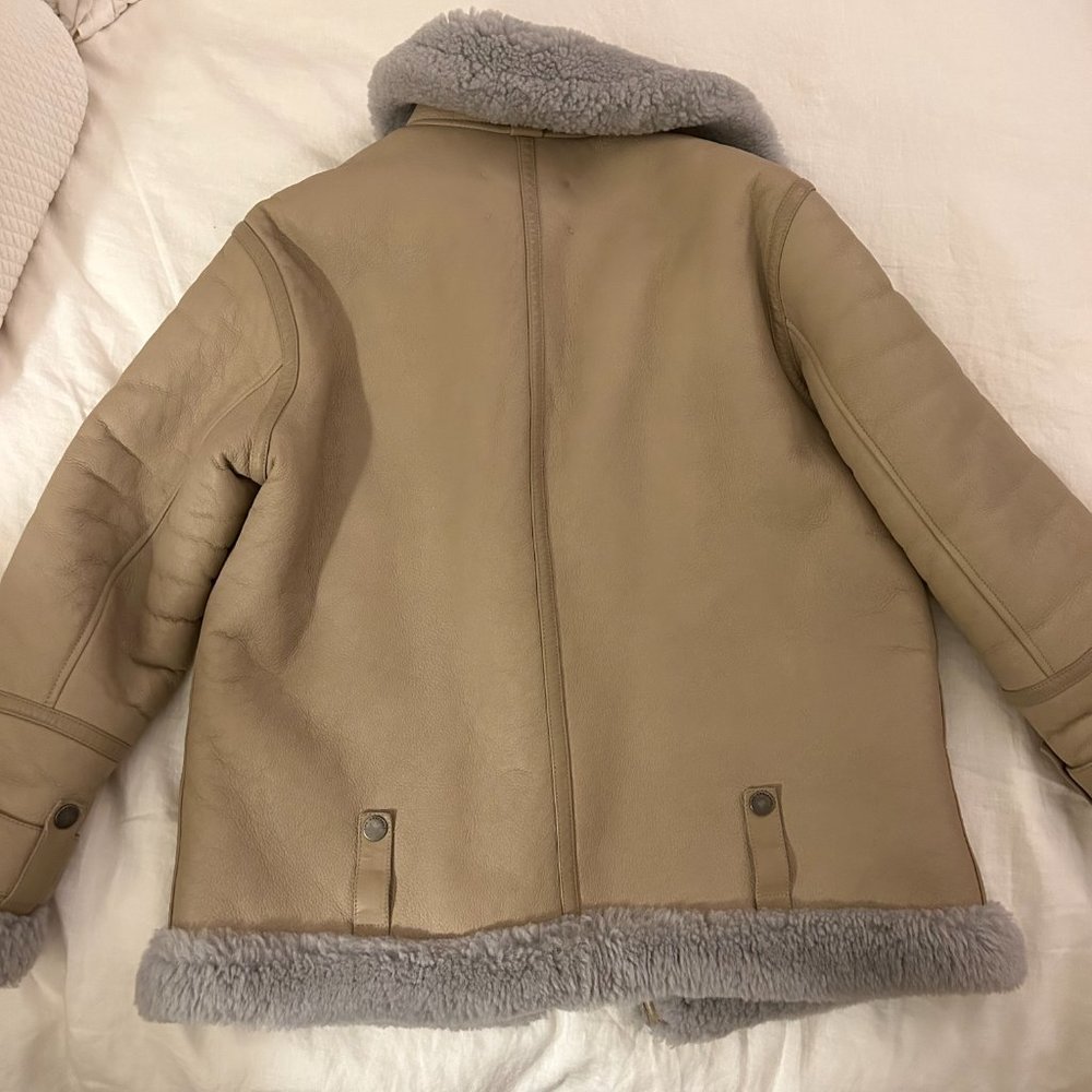 The Arrivals Moya Shearling Coat/Jacket - Size S - Picture 8 of 10